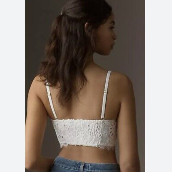 Brand New Anthropologie The Giselle Lace Bustier: Eyelet Edition - Picture 4 of 13